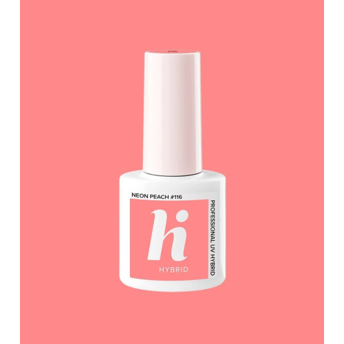Hi Hybrid - Vernis à ongles semi-permanent - 116: Neon Peach