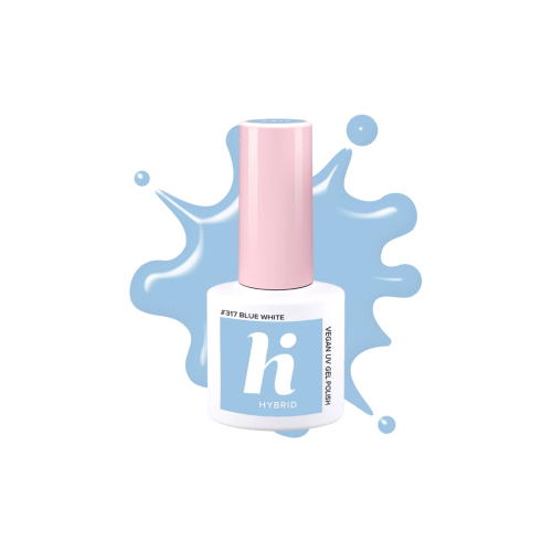 Hi Hybrid - Vernis à ongles semi-permanent - 317: Blue White
