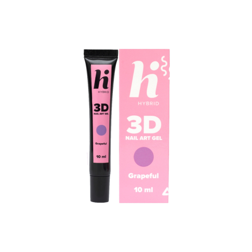 Hi Hybrid - Gel pour nail art 3D Nail Art Gel - Grapeful
