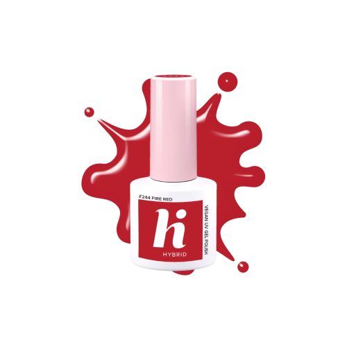 Hi Hybrid - Vernis à ongles semi-permanent - 244: Fire Red