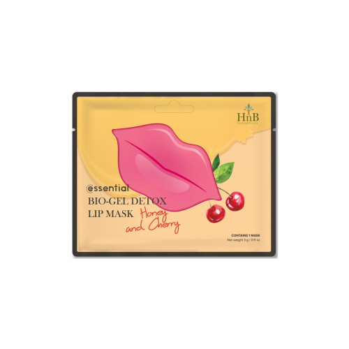 HNB - Masque à Lèvres Bio-Gel Détox - Miel et Cerise