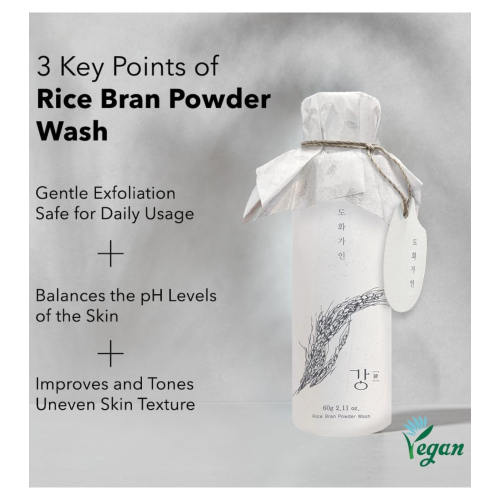 House of Dohwa - Poudre nettoyante visage Rice Bran