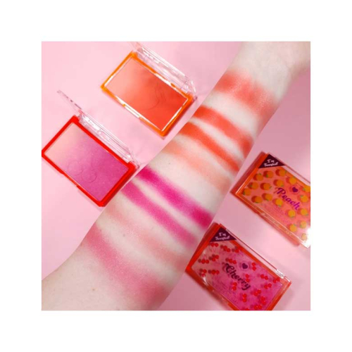 I Heart Revolution - Poudre Blush Ombre Blusher - Peach