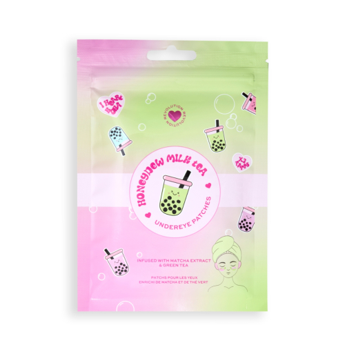 I Heart Revolution - *I Heart Boba* - Patchs pour les yeux Honeydew Mik Tea - Extrait de thé Matcha