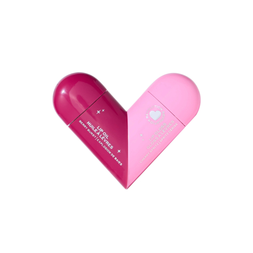 I Heart Revolution - *Midnight Cherry* - Duo huile et gloss Twist Duo