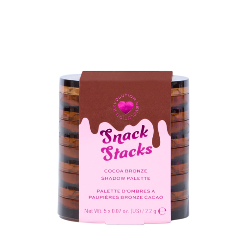 I Heart Revolution - Palette de fards à paupières Snack Stacks - Cocoa Bronze