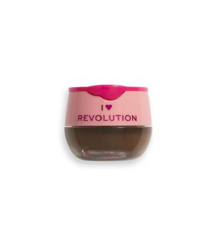 I Heart Revolution - Pommade à sourcils Chocolate Brow Pot - Dark Chocolate