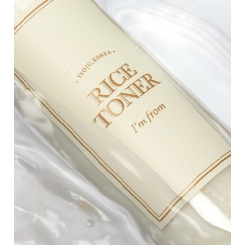 I'm from - Lotion tonique au riz avec extrait de riz et niacinamide