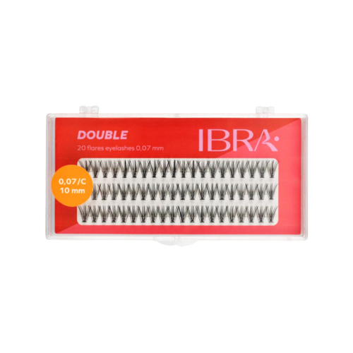 Ibra - Faux cils individuels 20D/0.07 C - 10mm