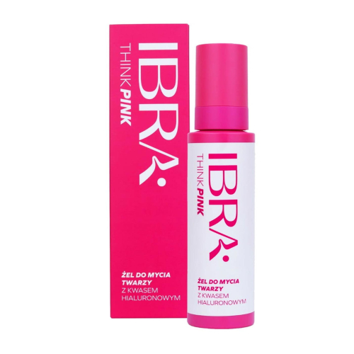 Ibra - *Think Pink* - Gel nettoyant visage à l'acide hyaluronique
