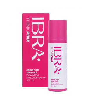 Ibra - *Think Pink* - Base hydratante à l'acide hyaluronique SPF15