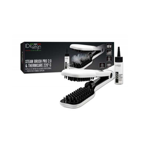 ID Italian Design  - Brosse à vapeur Steam Iron Pro 2.0 + Thermicare