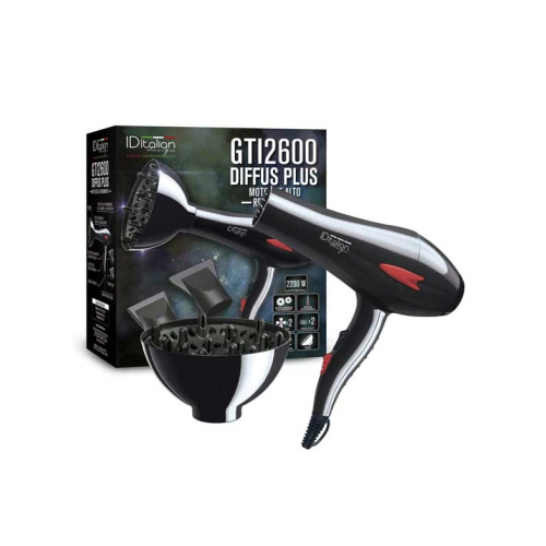 ID Italian Design - Sèche-cheveux avec diffuseur GTI2600 Plus
