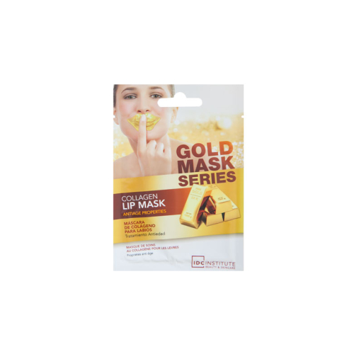 IDC Institute - Masque de soins au collagène pour les levres Gold Mask Series