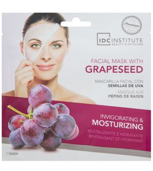 IDC Institute - Masque avec pépins de raisin - Revitalisant et hydratant