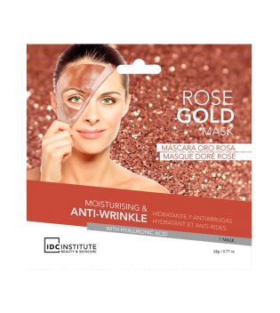IDC Institute - Masque Rose Gold - Hydratant et anti-rides