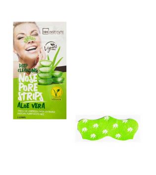 IDC Institute  - Bandes nettoyantes pour les pores Vegan Formula - Aloe vera