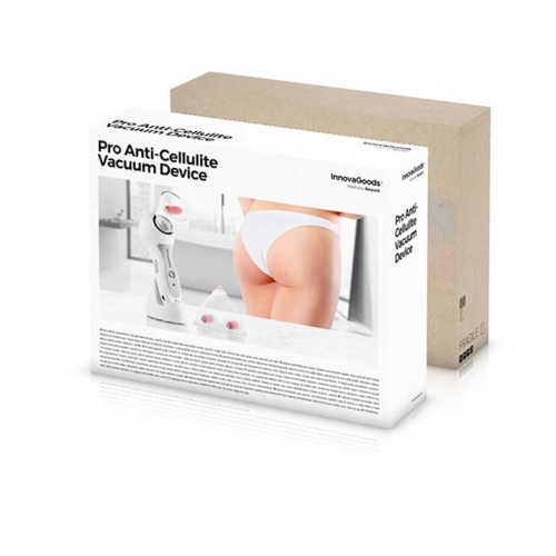InnovaGoods - Appareil anti-cellulite pour vacum thérapie Vacuum Device Pro