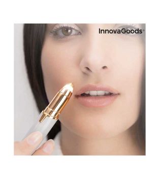 InnovaGoods - Épilateur facial de précision No-Pain Precision Hair Trimmer
