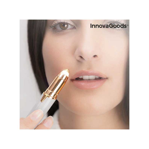 InnovaGoods - Épilateur facial de précision No-Pain Precision Hair Trimmer