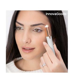 InnovaGoods - Épilateur facial de précision No-Pain Precision Hair Trimmer
