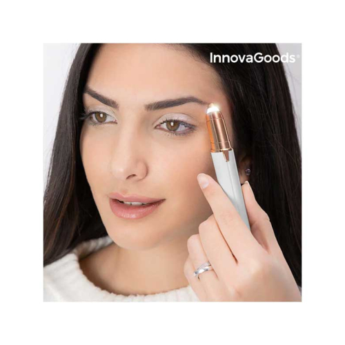 InnovaGoods - Épilateur facial de précision No-Pain Precision Hair Trimmer