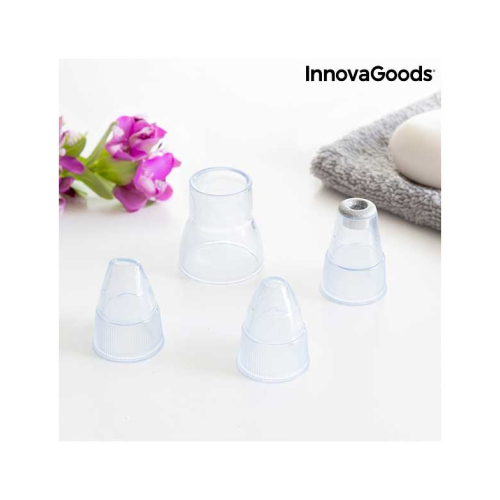 InnovaGoods - Nettoyant facial électrique pour les points noirs Pore·Off