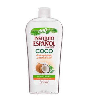 Instituto Español - Huile corporelle à la noix de coco 400 ml