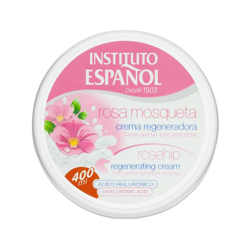 Instituto Español - Crème Régénérante Rose Musquée 400 ml