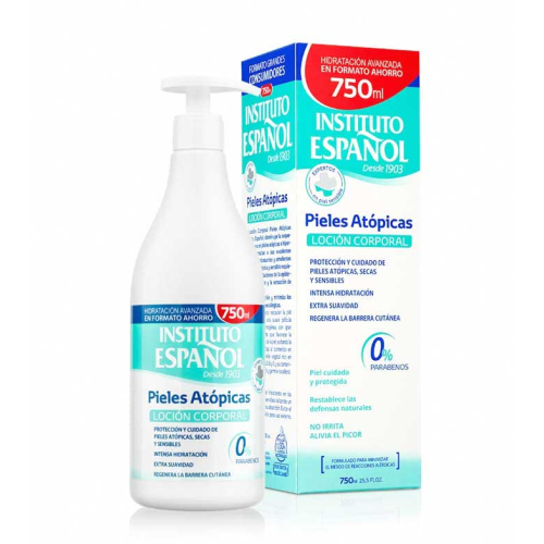 Instituto Español - Lotion corporelle pour la peau atopique 750ml