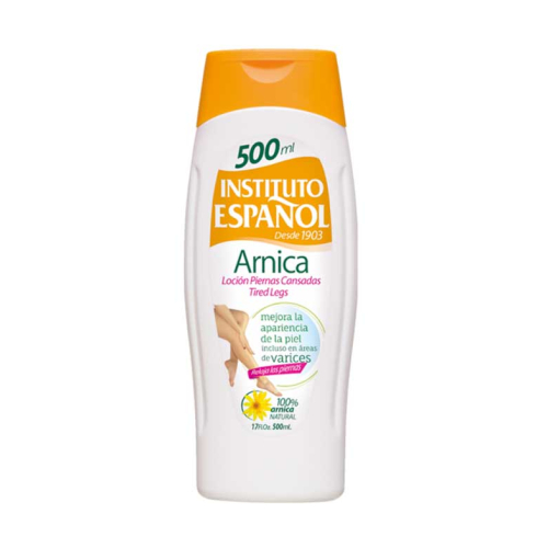 Instituto Español - Lotion hydratante à l'arnica pour les jambes fatiguées 500ml
