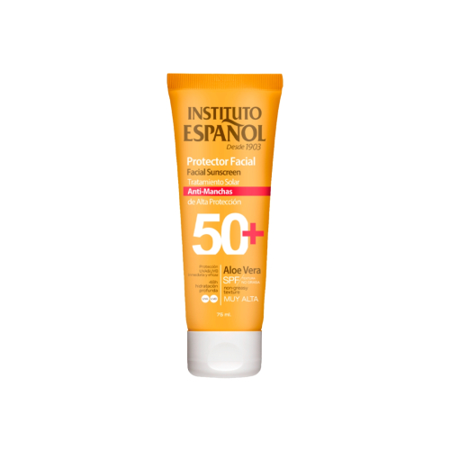 Instituto Español - Crème solaire visage SPF 50+ - Anti-taches