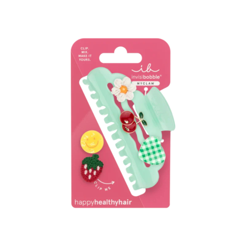 InvisiBobble - Pince à cheveux avec breloques My claw - Picnic Pop