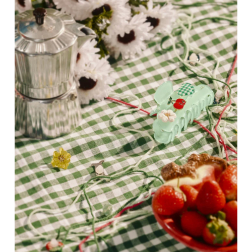 InvisiBobble - Pince à cheveux avec breloques My claw - Picnic Pop