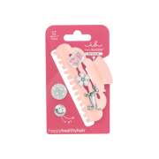 InvisiBobble - Pince à cheveux avec breloques My claw - Hug me, baby