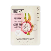 Iroha Nature - Masque facial éclaircissant en tissu - Pitahaya