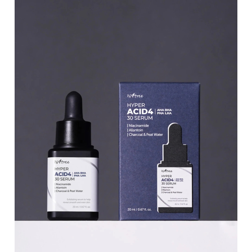 ISNtree - *Mugwort* - Sérum tonifiant du soir Hyper Acid 4 AHA BHA PHA LHA 30