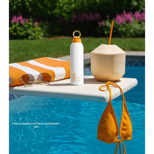 ISOCLEAN - *ISOSKIN* - Crème solaire en spray Halo FPS 50 PA+++ UVA/UBV