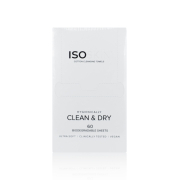 ISOCLEAN - Lingettes jetables en coton - 60 uds
