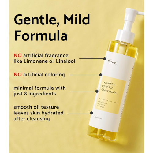 iUNIK - Huile Démaquillante Complète au Calendula