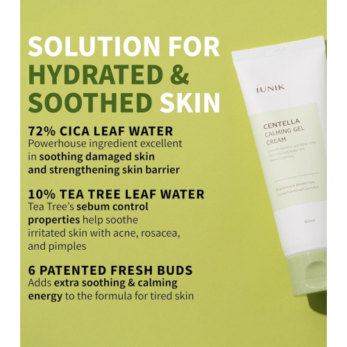 iUNIK  - Crème gel visage Centella calming