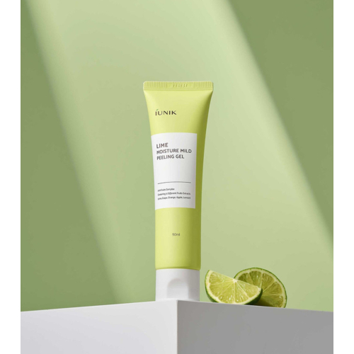 iUNIK - Peeling doux au gel pour le visage Lime Moisture