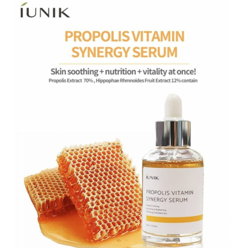 iUNIK - Sérum visage Propolis Vitamin Synergy - Peau sèche