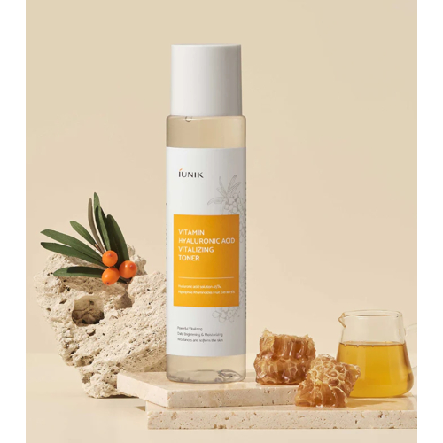 iUNIK - Lotion tonique gel hydratante Vitamin Hyaluronic Acid Vitalizing