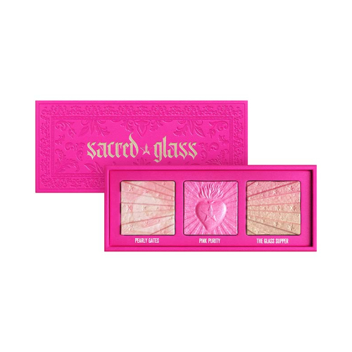 Jeffree Star Cosmetics - *Pink Religion* - Surligneur Trio Sacred Glass