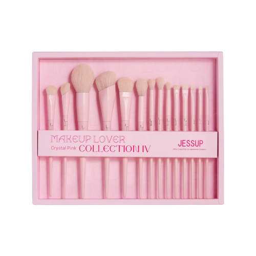 Jessup Beauty - *Collection IV* - Coffret de pinceaux avec boîte - Crystal Pink