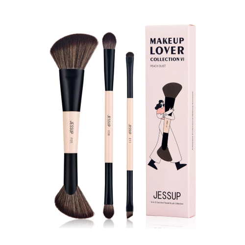 Jessup Beauty - *Collection VI* - Coffret de 3 pinceaux - Peach Dust