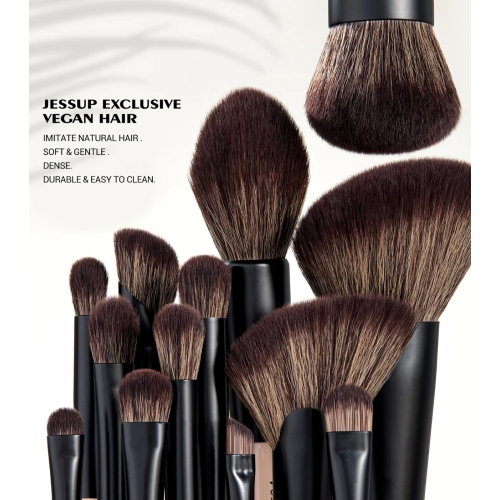 Jessup Beauty - *Collection VI* - Ensemble de 7 pinceaux - T600: Peach Dust