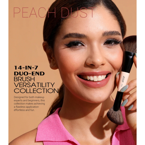 Jessup Beauty - *Collection VI* - Ensemble de 7 pinceaux - T600: Peach Dust