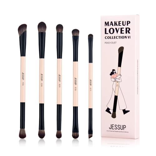 Jessup Beauty - *Collection VI* - Coffret de 5 pinceaux - Peach Dust